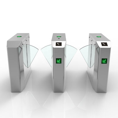 Passagebreedte 550mm RFID-Klepturnstile Intrekbare Ingang voor Flat