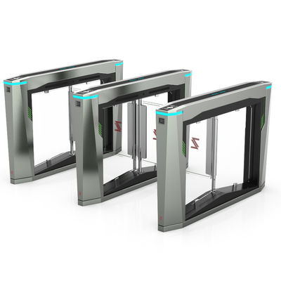 304 Turnstile van de de Schommelingsbarrière van de roestvrij staal Veilig Ingang Anti Omgekeerd Binnendringen