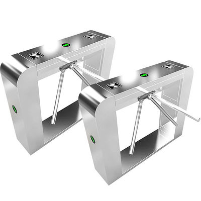 Passagebreedte 550mm Automatische Driepootturnstile Poortopeningstijd 0.2s
