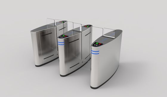 IP66 acryl van de de Scannerveiligheid van het Glas Voetqr code Glijdende de Poortturnstile 60Hz