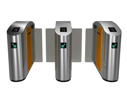 Acrylturnstile van de Glas Volledige Hoogte Glijdende Barrièrepoort 24VDC