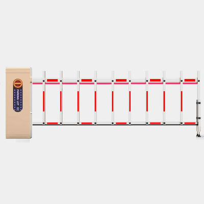 OEM Remote Control 10 Million Operating Times 0.6s Open Time Parking Boom Gate with 2mm Iron Cabinet