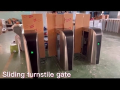 316SS automatische Glijdende Turnstile de Poortingang van de Klepbarrière Tweerichtings