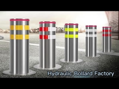 K4 Hoge beveiliging Hydraulische automatische bollards Commerciële site Voertuig stopbarrière