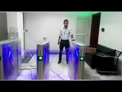 Anti het Knippen Turnstile van de Klepbarrière Poortingang 40 Persoon/Min