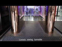 304SS voetschommelingsturnstile Breedte 550mm van de Poortpassage