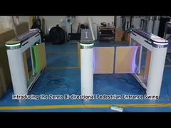 Tweerichtings de Barrièreturnstile van de Passageschommeling Biometrisch Toegangsbeheer 30-40 Personen/Min