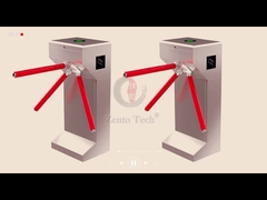 304 roestvrij staalToegangsbeheer Drie Wapenturnstile Poort 0.2s/Person