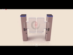 Swingbarrier-draaien van roestvrij staal met RS485/TCP/IP